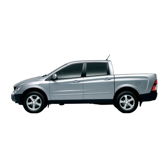 SSANGYONG ACTYON Manuel