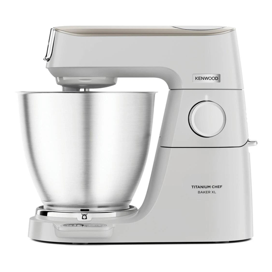 Kenwood Titanium Chef Baker KVL65 Instructions