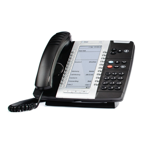 Mitel 5340 Mode D'emploi