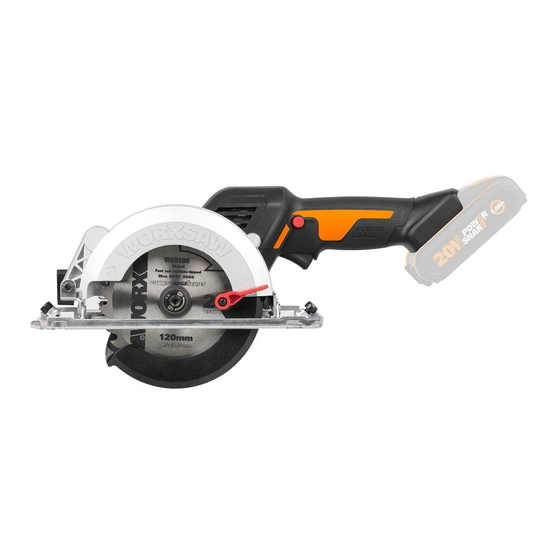 Worx WX531 Mode D'emploi