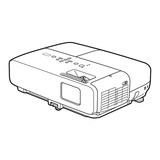 Epson PowerLite 84 Installation Rapide