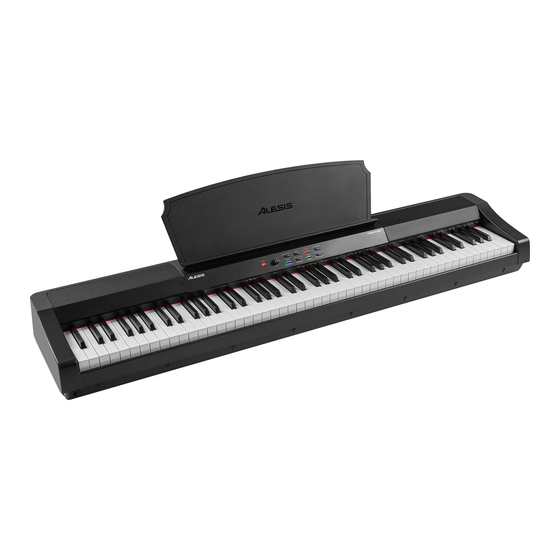 Alesis PRESTIGE Manuels