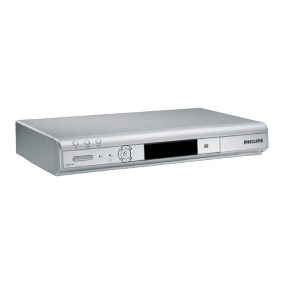 Philips DSR 7121 Mode D'emploi