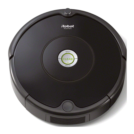 iRobot ROOMBA 606 Guide Du Propriétaire