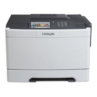 Lexmark MX911 Guide D'information