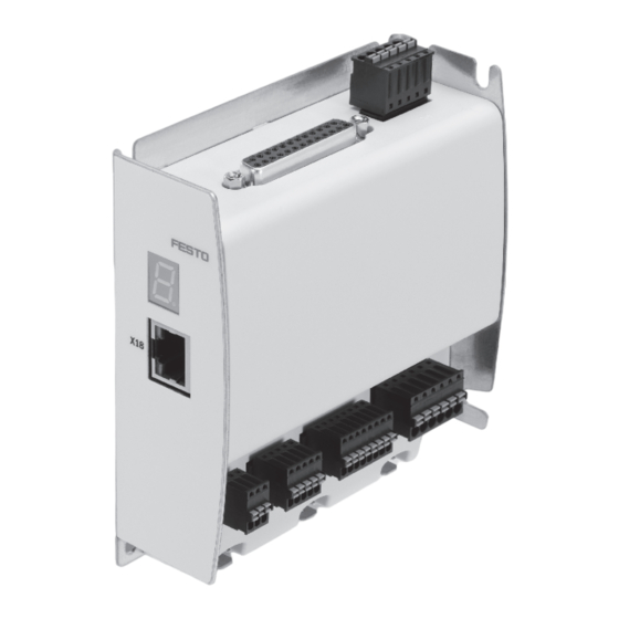 Festo CMMO-ST Notice D'utilisation