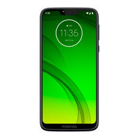 Motorola Moto G7 Power Mode D'emploi