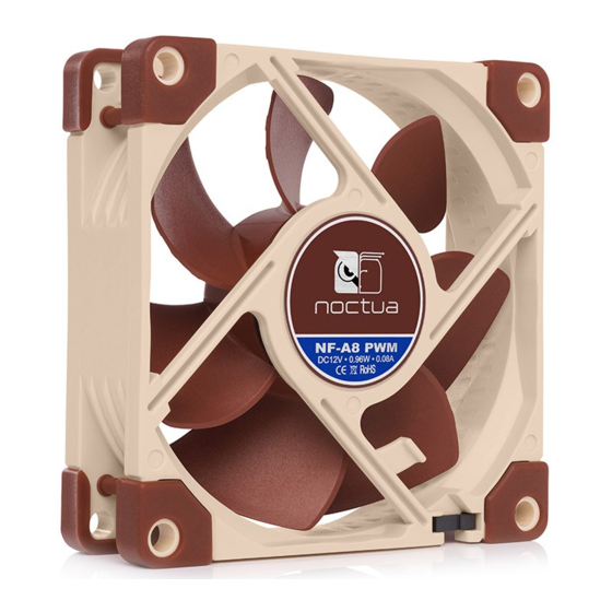 Noctua NF-A8 FLX Guide D'installation