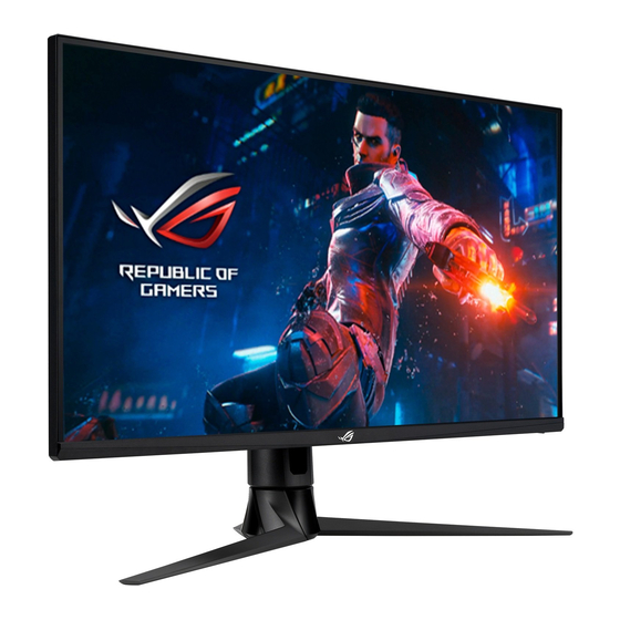 Asus ROG SWIFT PG32UQ Manuel De L'utilisateur