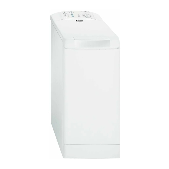 Hotpoint Ariston AVTL 83 Mode D'emploi