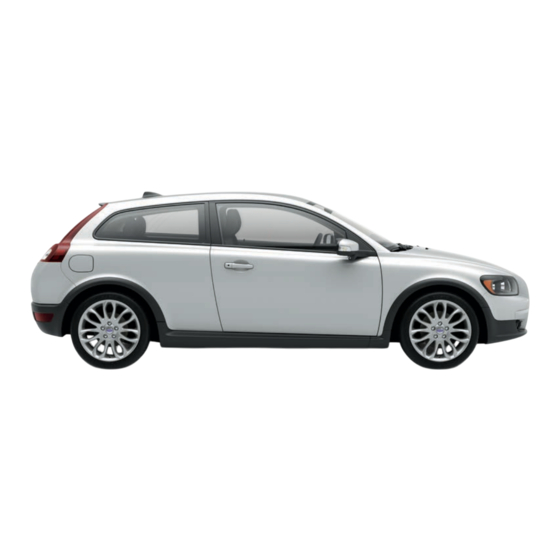 Volvo C30 Mode D'emploi
