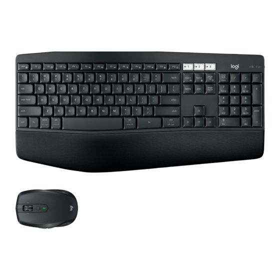 Logitech MK875 PERFORMANCE Guide D'installation