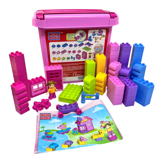 Mega Bloks Mini Bloks Guide D'installation Rapide