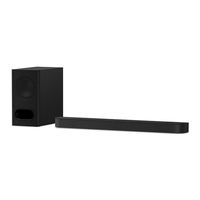 Sony BRAVIA Theatre Bar 6 Guide D'aide
