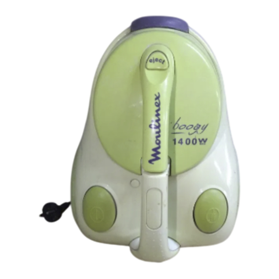 Moulinex boogy Manuel D'utilisation