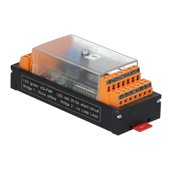 IFM Electronic AS-interface AC2701 Notice De Montage