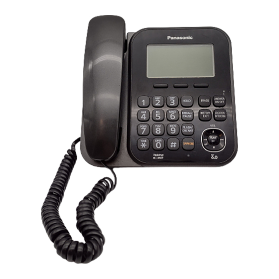 Panasonic KX-TG4771C Manuel D'utilisation