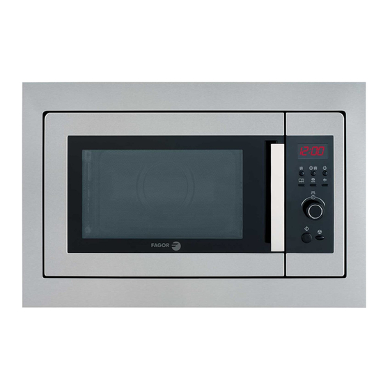 Fagor MWB23AEGX Notice D'utilisation