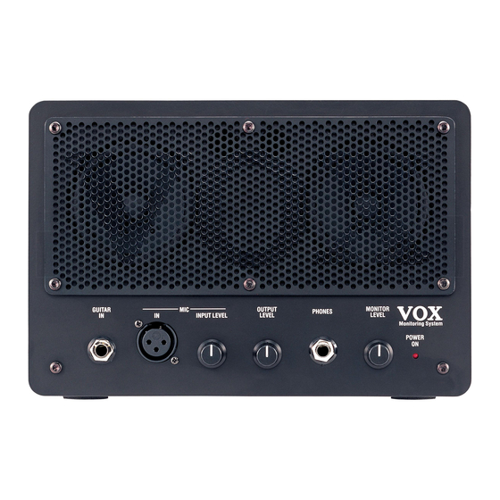 Vox JamVOX Guide D'installation Et De Configuration