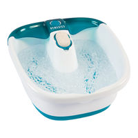 Homedics BUBBLE MATE FOOT SPA FB-55 Manuel D'instructions