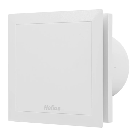 Helios ultra Silince MiniVent M1/150 F Manuels