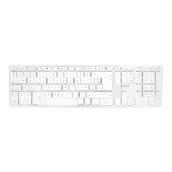 novodio iSync Keyboard Manuel D'utilisation