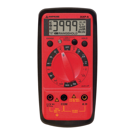 Amprobe 5XP-A Mode D'emploi