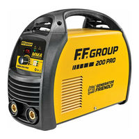 F.F. Group DWM 200PRO Notice Originale