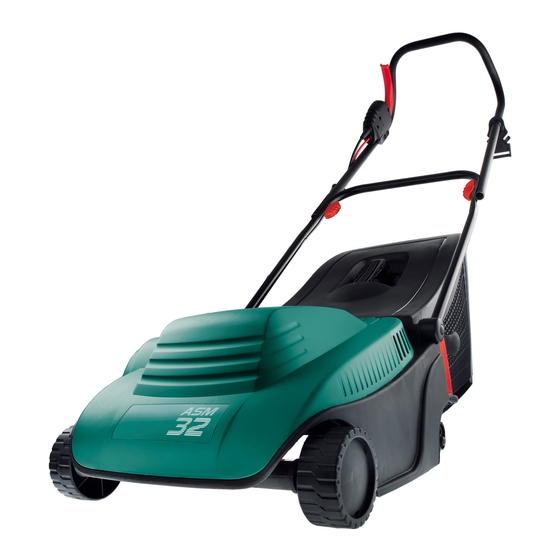 Bosch ASM 32 Instructions D'emploi