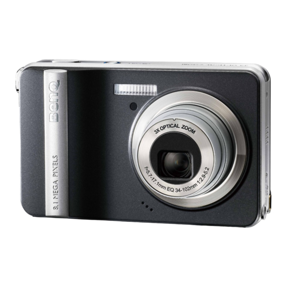 BenQ DC E800 Manuel D'utilisation