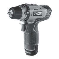 Ryobi R12DD Mode D'emploi
