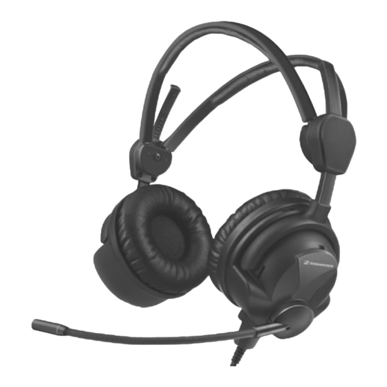 Sennheiser HME 26 Manuels