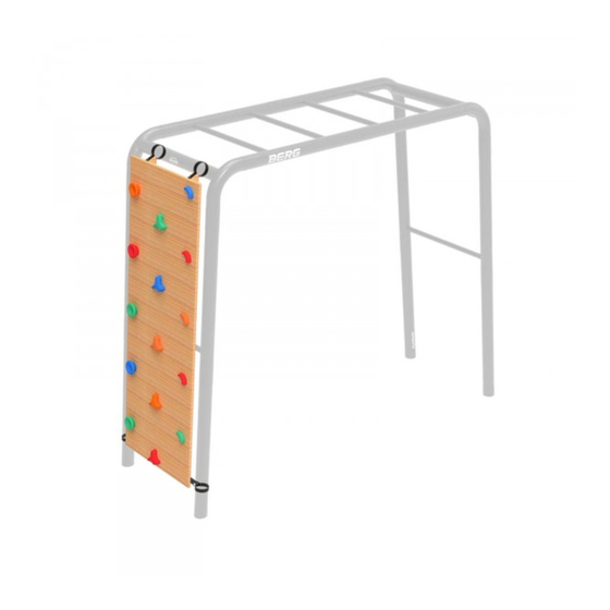 BERG PLAYBASE Climbing wall Manuel D'utilisation
