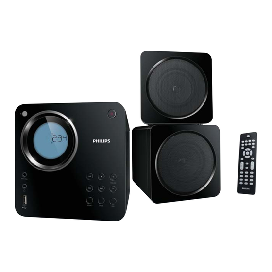 Philips MCM103B Mode D'emploi