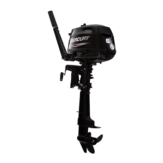 Mercury Marine 6 Mode D'emploi