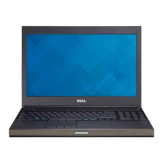 Dell Precision M4800 Manuel Du Propriétaire