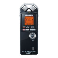 Yamaha POCKETRAK W24 Mode D'emploi