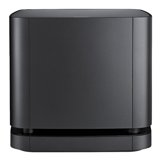 Bose BASS MODULE 500 Mode D'emploi