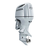 Honda Marine BF250A Manuel D'utilisateur