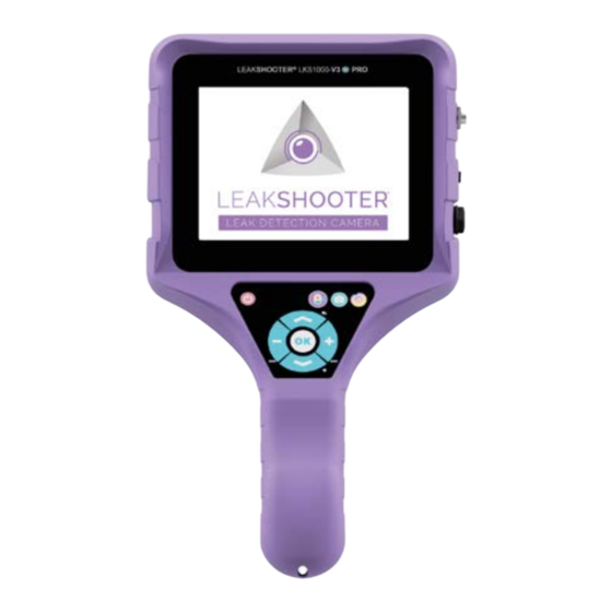 LEAKSHOOTER LKS 1000 V3+ PRO Mode D'emploi