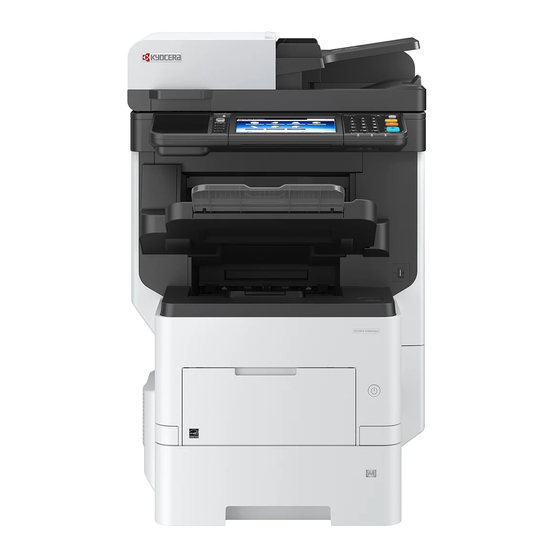 Kyocera ECOSYS M3860idnf Manuel D'utilisation