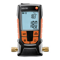 Testo 552 Mode D'emploi