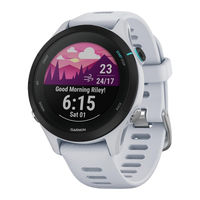 Garmin FORERUNNER 255 Serie Manuel D'utilisation