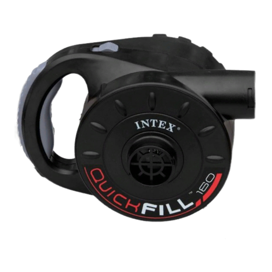 Intex Quick-Fill AP622 Manuel D'utilisation