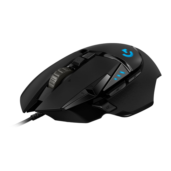 Logitech G502 HERO Mode D'emploi