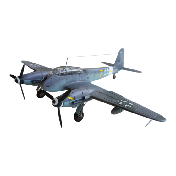 Italeri Messerschmitt ME 410 Hornisse Mode D'emploi