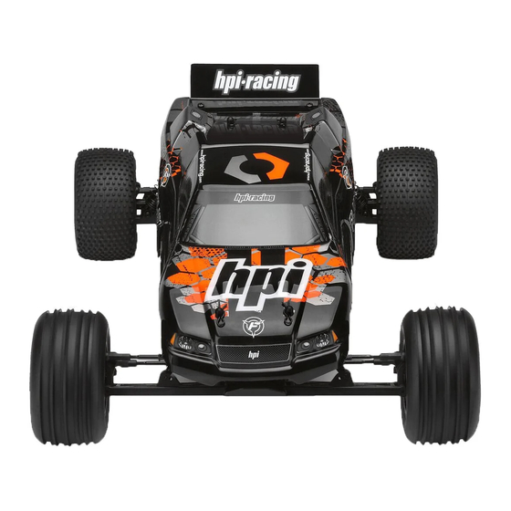 HPI Racing E FIRESTORM IOT Manuels