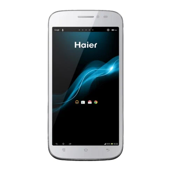 Haier W757 Manuel Utilisateur