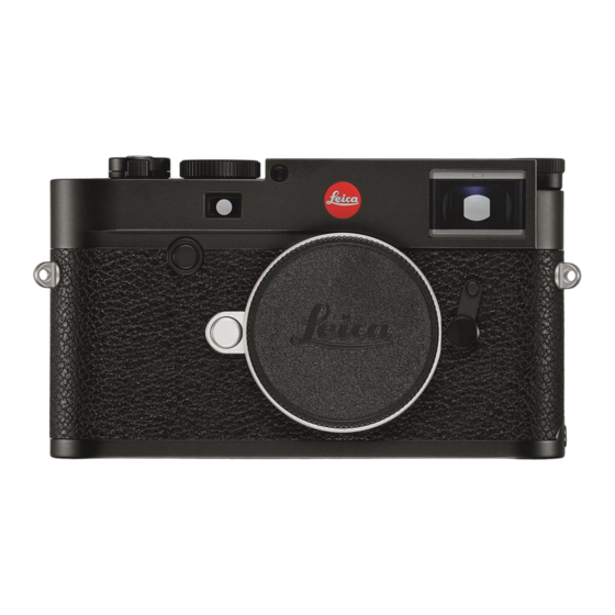 Leica M10-R Mode D'emploi