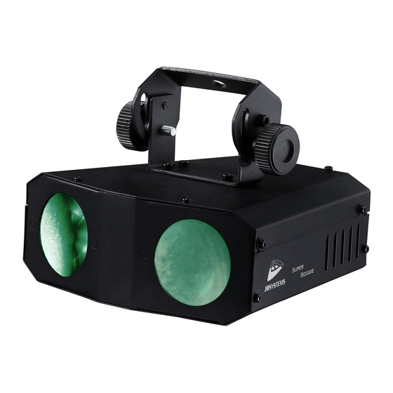 JB Systems SUPER BOOGIE Mode D'emploi